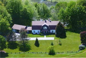 Aerial of Home - Country homes for sale and luxury real estate including horse farms and property in the Caledon and King City areas near Toronto